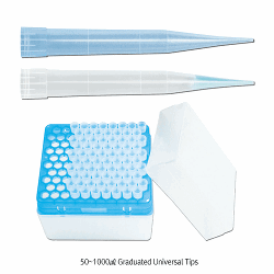 VITLAB® & BRAND® Pipetter Tips 0.5~10,000㎕ Universal Fit/Fine Tips & Racks, Certified with Lot No. of the TipDNA and RNase-free, Hi-pure, No-Lubricants, 121℃ Autoclavable, CE-marked, 정밀만능형 피펫 팁 & 팁랙