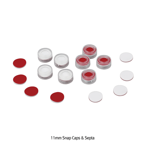 SciLab® 11mm 2㎖ Snaptop Vials(“USP-I” Boro 5.0), Snap Cap and Septa : Separately2㎖ Snaptop 바이알, 스냅캡 and 셉타 별매, Normal-grade