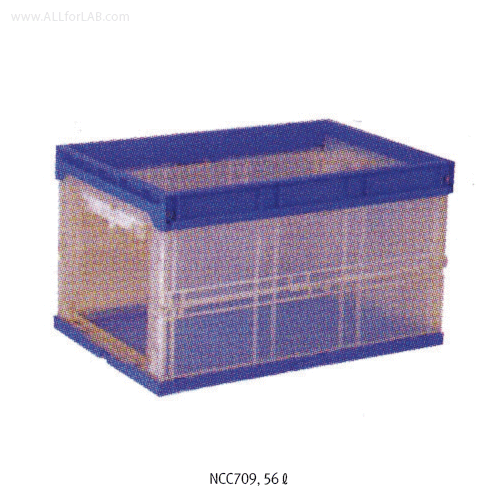 National® PC Collapsible Universal Container, 36~74 LitWith Wide-range, PC 140℃, 조립식 만능 컨테이너