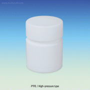 PTFE Teflon/High-pressure Resolution Bottle, Up top 2kg/cm2, 15~100㎖With Screwcap, -200 ℃+260℃ Stable, PTFE 테플론 분리형 바틀