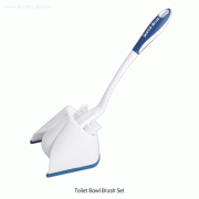 3M® Scotch® Toilet Bowl Brush Set, Available Vertical & Horizontal Keep, Scour-power BrushWith PP Anti-slip Handle & Holder, Ergonomic Angled Handle, 변기용 브러쉬 세트