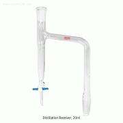 Distilling Receiver, with ASTM & DIN Joints, for Moisture Test, 10㎖ & 20㎖With “DEAN-STARK”, Fine Graduation, 딘스탁 증류 수기