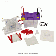 Cleaver® omniPAGETM Vertical Electrophoresis System, for Protein & Nucleic Acid Analytics, Corrosion-resistantIdeal for PAGE and 2-D & Blotting, Durable Leak-proof Construction, Dual PAGE Inserts, <UK-made>, 수직식 전기영동장치