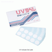 Jayu® UV-indicator Dot Label, Φ18mm, 자외선 감시 라벨