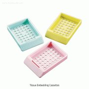 Acetal Polymer Tissue Embedding Cassette, without Lid, Ideal for Auto-labelingAvailable for Metal Lid, H6.8mm, <Canada-made>, 조직 임베딩용 카세트