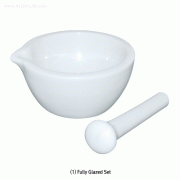 Porcelain Mortar & Pestle-Set, 25㎖~13,000㎖, 자제몰탈 / 페슬 세트