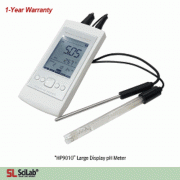 Trans® Precise Portable pH·mV·Temp Meter, “HP9010”, -2~16 pH/±2,000.0mV/120℃With Large LCD with Multiple Display, IP65 Water Proof, Real Time 99 Data Memory, 휴대용 정밀 pH·mV·Temp 미터