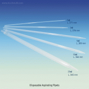 Biofil® Disposable Sterile Aspirating Pipet, PS, Quality Traceable, 1~25㎖Without Graduated, Non-pyrogenic, 일회용 아스피레이팅 피펫, 멸균 청결 포장, 투명한 재질