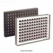 Hellma® Quartz 96-well Microplate, Highest Optical QualityFor High Resistance condition against Extreme Temp. and Aggressive Chemicals, 96-well 석영 마이크로 플레이트