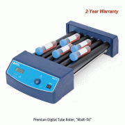 DAIHAN® Premium Digital Tube Roller, “MixR-T6”, with 6 Mixing Rollers, Rocking & Rolling Motion, Speed Range 10~70rpmIdeal for Mixing Blood Sample·Viscous Substance·Liquid-Solid Suspension, 디지털 튜브 롤러, LCD 디스플레이