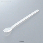 Pure PFA Spoon, Chemical/Heat Resistance, Length 174mmTranslucent, Autoclavable, -200℃+260℃, 테프론 스푼