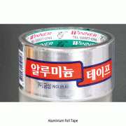 알루미늄 테이프, 열전도 부위 보호용에 적합, Aluminium Foil Tape