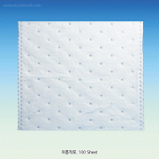 Oil Sorbent Pad, White, Special HPC, 48×43/Sheet or 0.5×50m/Roll, 3.5mm-thickWith Eco-friendly & Non-toxic, Strong Oil Absorption : Absorption of 10~20 times Own Weight, 오일흡착재