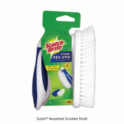 3M® Scotch® Household Scrubber Brush, with Easy Grip Rubber HandleVarious Purposes, Ideal for Cleaning Surface, 스카치® 다용도 브러쉬