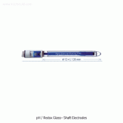 SI Analytics® BlueLine Special pH Combination Electrode & Connection Cable, Glass & Plastic Shaft For Special Applications, 블루라인® 특수 pH/Redox 복합 전극