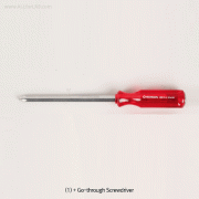 ?, ? #2 CRV Go-through Hammer Screwdriver, Magnetic-tipWith High Impact PP Handle, Comfort Grip, 다가네 드라이버