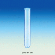 Quartz Test Tube, with 1.5 thickness, Φ 1 0 ×h 75 to Φ 1 8 ×h16 5 mmWithout Graduation, max 1250℃ in use, Softening Point 1680℃, 석영 시험관