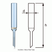 SciLab® DURAN glass 15 & 30㎖ / Micro Filter Tube, Porosity P1~P3 with Porosity P1~P4, 15 & 30㎖ 미니 필터 펀넬