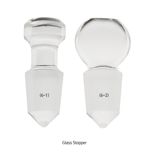 Wheaton® Premium B.O.D. Bottle, with Bar-coded & Numbered, ASTM·EPA·USP<br>With White Marking Area & Glass “Robotic” Stopper, The Best B.O.D. 바틀