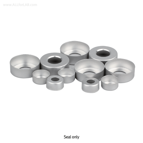 SciLab® Aluminum Opentop Seals and Septa, 알루미늄 씰과 셉타