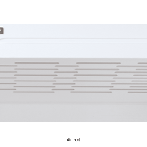 DAIHAN® PP Ductless Filtering Reagent Storage Cabinet “RSC”, Air Circulation System, 240·470·660-Lit.<br>Ideal for Storage of Acid·Chemical·VOCs, With Hybrid Composite Filter · All PP Chamber & Clear PVC Window<br>PP 내산성 필터식 밀폐형 시약장, 에어필터링 순환식, 휘발성 유기화합물·