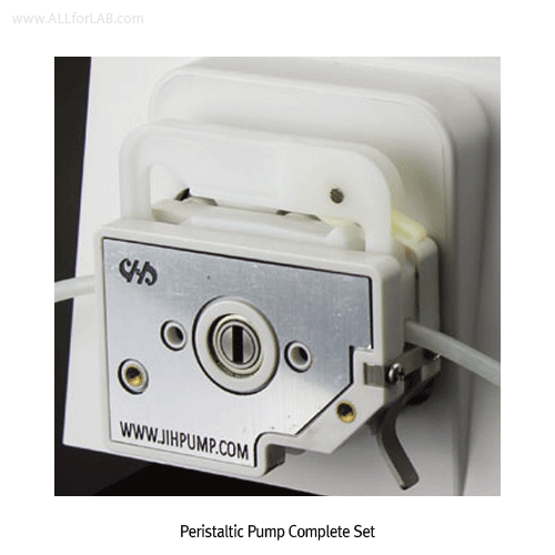 Accessories for jiPumpTM Peristaltic Pump : Pump-Driver·Head·Silicone Tubing &c.<br>With Peristaltic Pump Driver, Module Pump Head, Foot Switch, Countersunk Head, Silicone tubing, 액체 연동 펌프 세트 악세서리