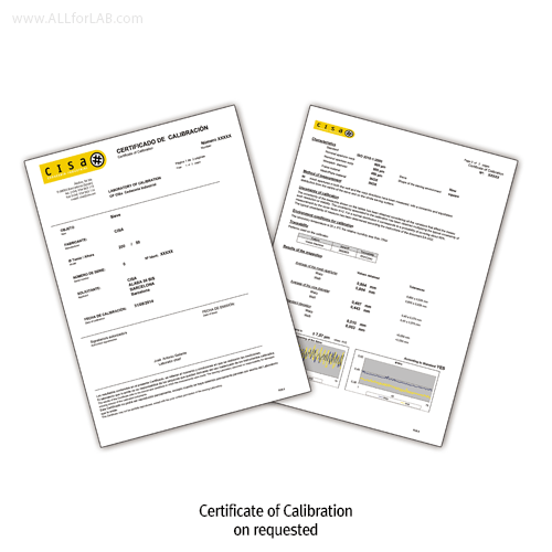 CISA® Φ100×h40mm Premium Certified All Stainless-steel Standard Test Sieve, with WORKS CERTIFICATE & Wire Mesh-holes(■)<br>With Serial-number, Multi-Use/-Function, 정밀 표준망체, 개별“ 보증서” 포함