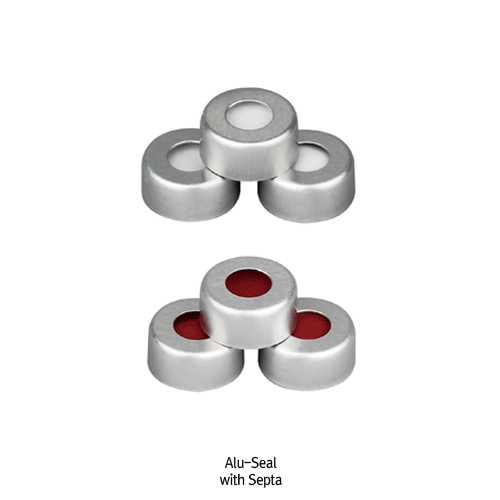 SciLab® 11mm Crimptop 2㎖/Φ12×32 Autosampler Vials, Alu-Seals·Septa·Crimper·Decapper ; Separately<br>Clear & Amber, for Chromatography, Boro-glass 5.1, 2㎖ 크림프탑 오토샘플러 바이알, 알루미늄씰·셉타·크림퍼·디캐퍼 별매, 12×32