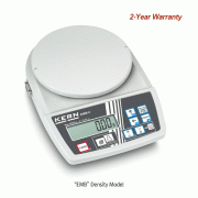 Kern® [d] 0.01g, max.2,000g Reference Lab Balance “EMB”, Density Determination Model(Density Part ; Option)<br>With Self-Explanatory Graphic 4 steps of Control Panel, 비중 측정형 랩 바란스, 비중측정 부품은 별매