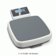 Kern® [d] 0.1 & 0.2kg, max.250kg Step-on Floor Body Scale “MPD”<br>With Large Display, Ergonomically Optimized Design, 의료용 스텝온 체중계