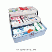 Iljin® Large Capacity First Aid Kit, with Safety Lock, Medicaluse<br>28 item(40×22×h21cm, PP Case) and <br>28 item(49×23.5×h23cm, ABS Case), 대용량 구급함