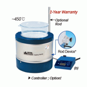 DAIHAN® Aluminum-case Beaker Heating Mantles, 450℃, 100~10,000㎖<br>For Beaker, with Nickel Chrome Heating Element, K-type Thermo-sensor Integrated, Option-Controller, with Certi. & Traceability<br>비커용 히팅맨틀, K-type 온도센서와 Ni-Cr 열선 내장, 자력교반기와 사용 가능, 조절기와 외장 