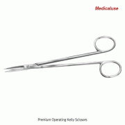 Hammacher® Premium Operating Kelly & La Grange Scissors, L115 & 160mm, Medicaluse<br>With Sharp-Sharp Tip, for Cutting Tissue·Sutures, Stainless-steel 420, <Germany-Made> 프리미엄 수술용 켈리 & 라그랜지 가위, 독일제 의료용, 비부식